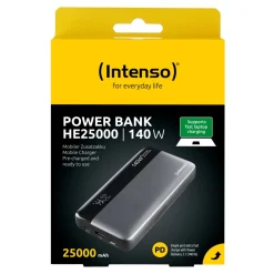 INTENSO VARAVIRTALÄHDE 140W 25000MAH 90WH POWERBANK