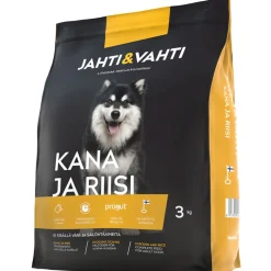 JAHTI&VAHTI TÄYSRAVINTO KANA JA RIISI 3 KG