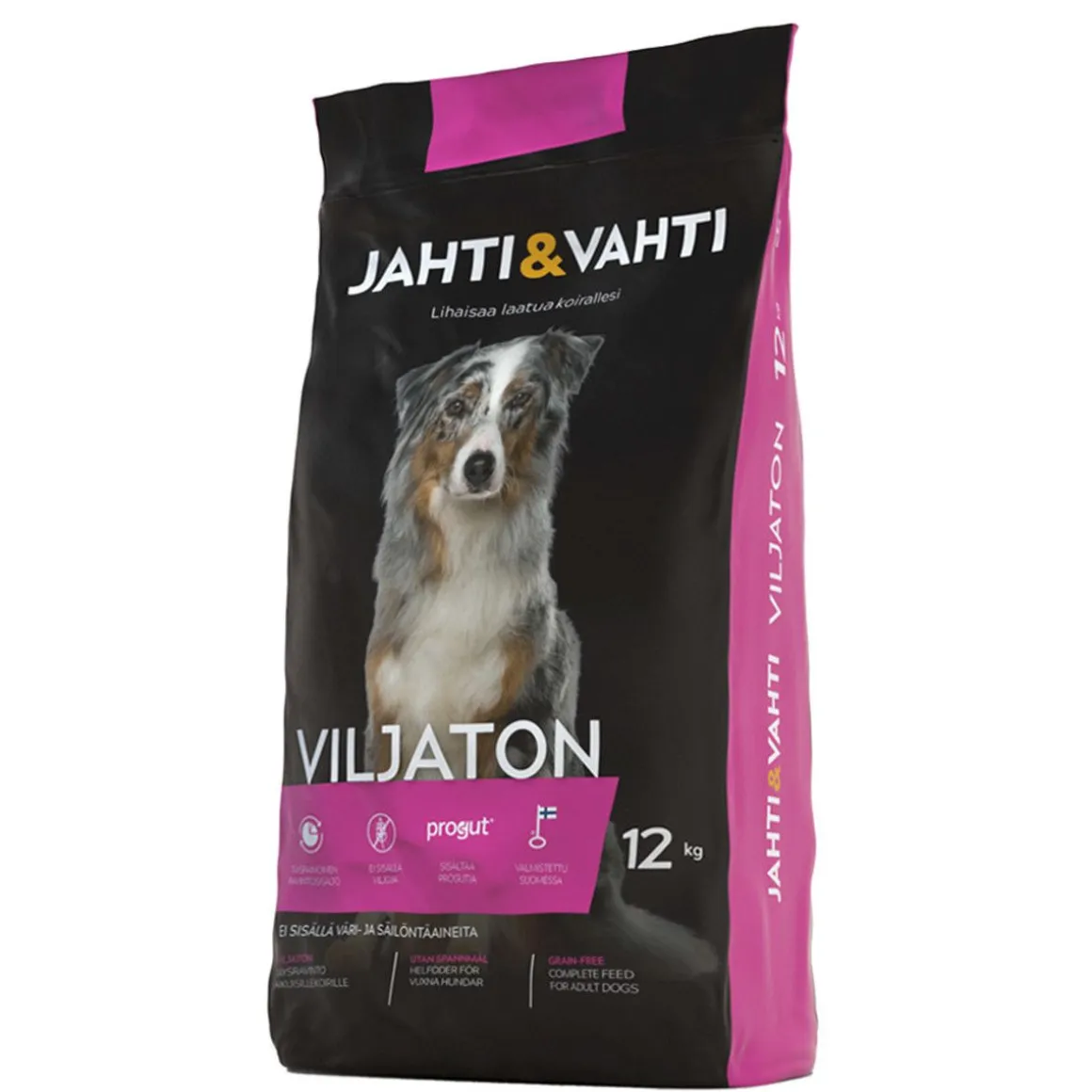 JAHTI&VAHTI VILJATON TÄYSRAVINTO 12 KG