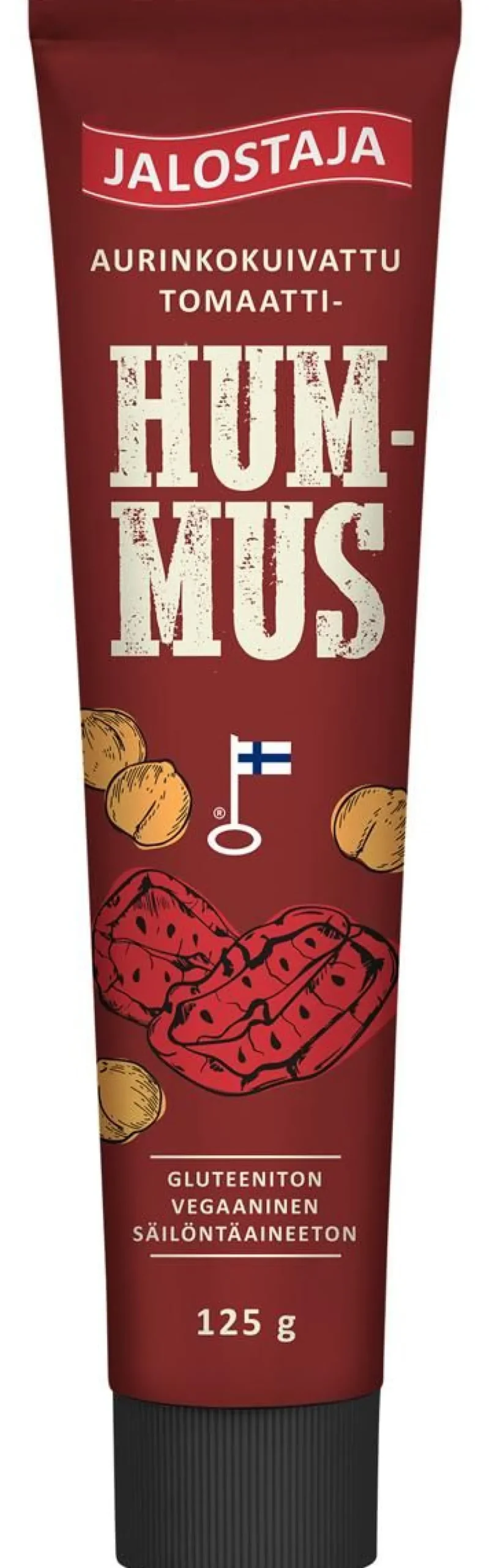 JALOSTAJA AURINKOKUIVATTU TOMAATTIHUMMUS 125 G