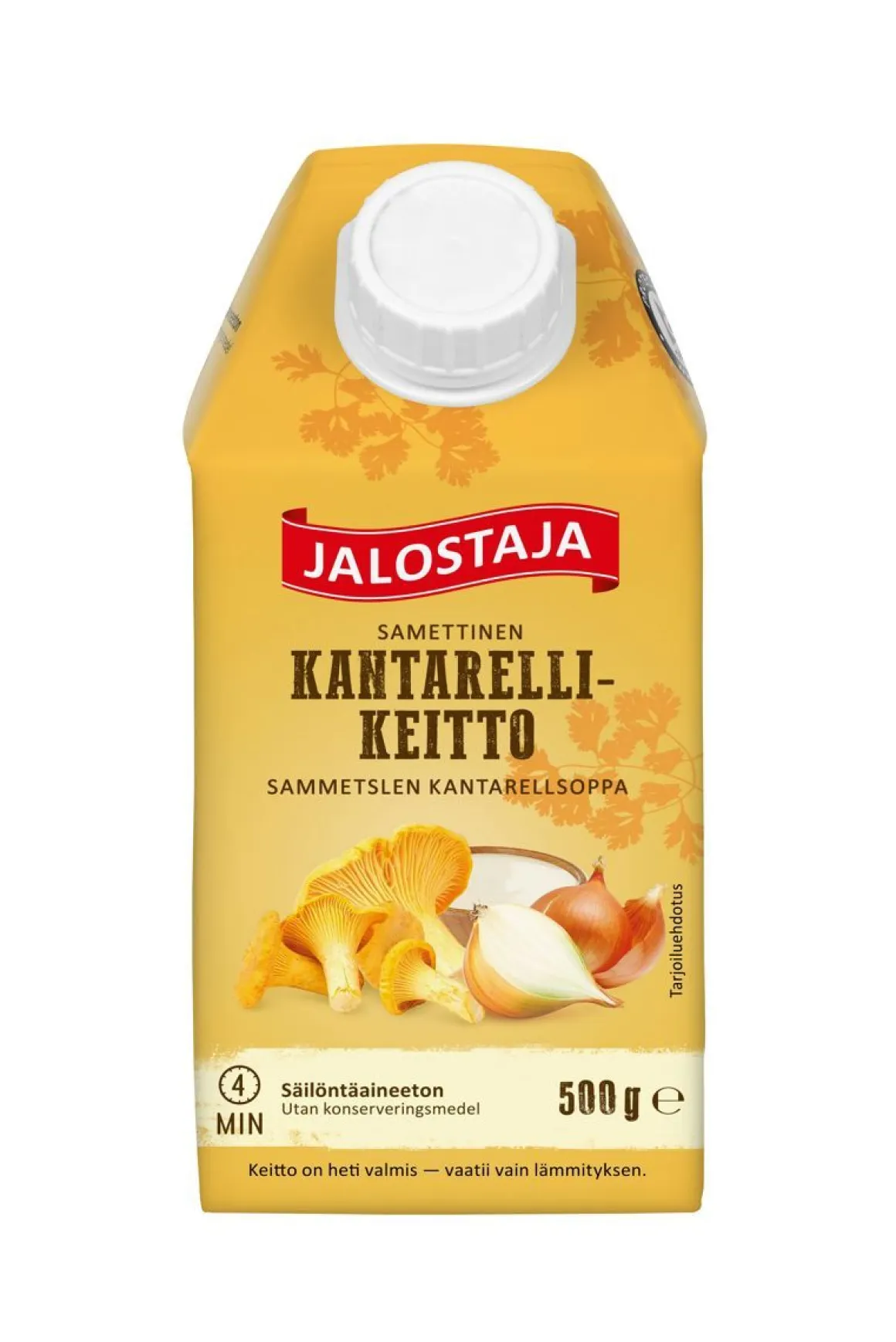 JALOSTAJA GEMINA SAMETTINEN KANTTARELLIKEITTO 500G
