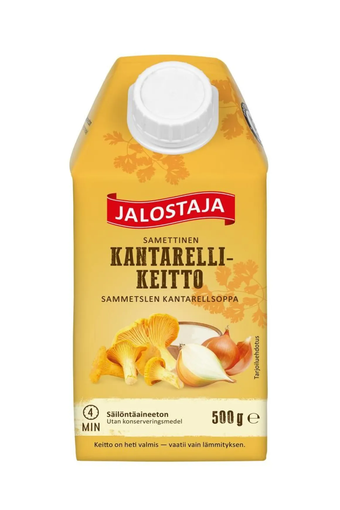 JALOSTAJA GEMINA SAMETTINEN KANTTARELLIKEITTO 500G