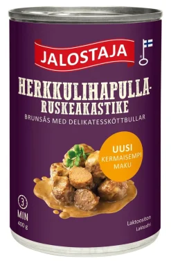 JALOSTAJA HERKKU-LIHAPULLAT KASTIKKEESSA 400 G