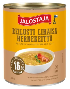 JALOSTAJA REILUSTI LIHAISA HERNEKEITTO 860 G