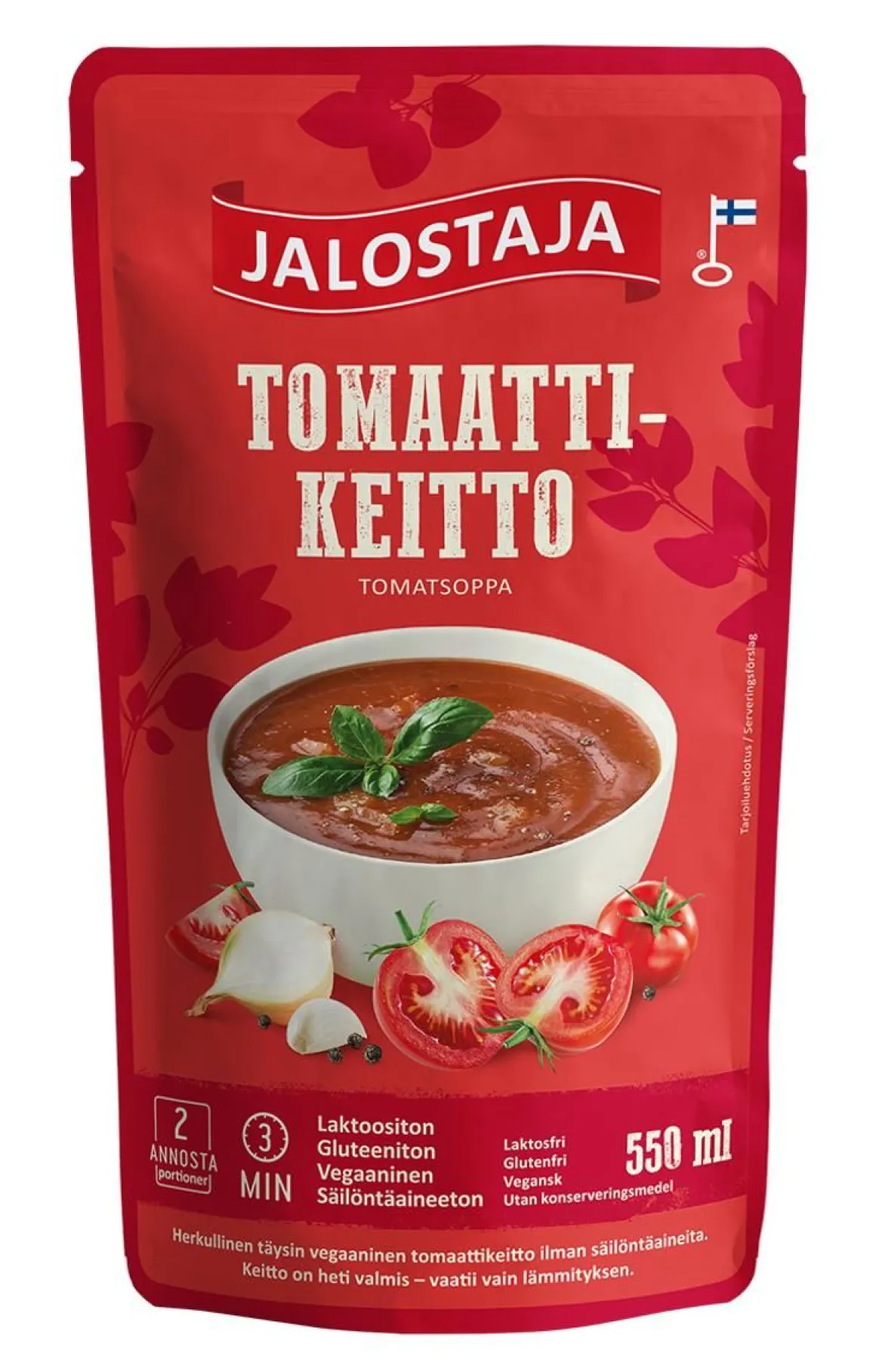 JALOSTAJA TOMAATTIKEITTO 550 ML