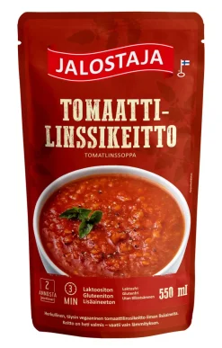 JALOSTAJA TOMAATTI-LINSSIKEITTO 550 ML