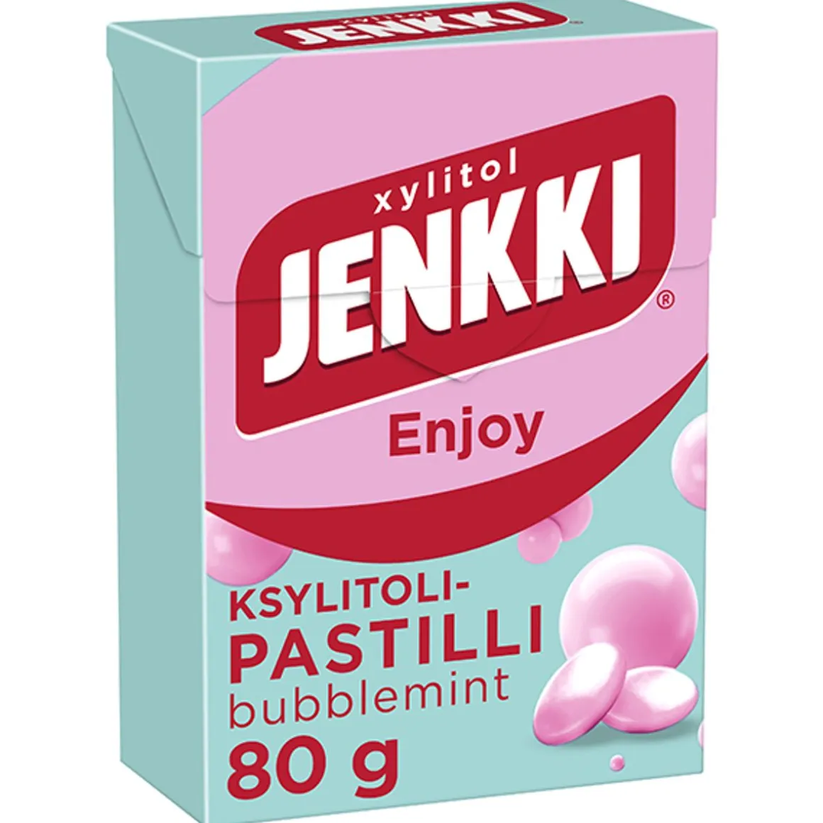 JENKKI ENJOY BUBBLEMINT PASTILLI 80 G
