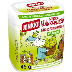 JENKKI HERRA HAKKARAISEN TÄYSKSYLITOLI- PASTILLI PÄÄRYNÄ 55 G