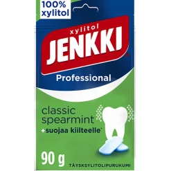 JENKKI PROFESSIONAL CLASSIC SPEARMINT TÄYSKSYLITOLIPURUKUMI 90 G