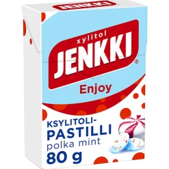 JENKKI ENJOY POLKAMINT PASTILLI  80 G