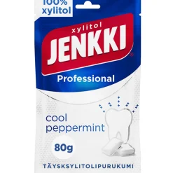 JENKKI PRO COOL PEPPERMINT TÄYSKSYLITOLIPURUKUMI 80 G