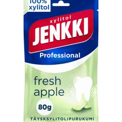 JENKKI PRO FRESH APPLE 80 G TÄYSKSYLITOLIPURUKUMI