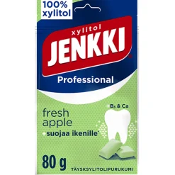 JENKKI PRO FRESH APPLE 80 G TÄYSKSYLITOLIPURUKUMI