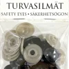 J.K. PRIMECO TURVASILMÄT 20MM MUSTA 10KPL