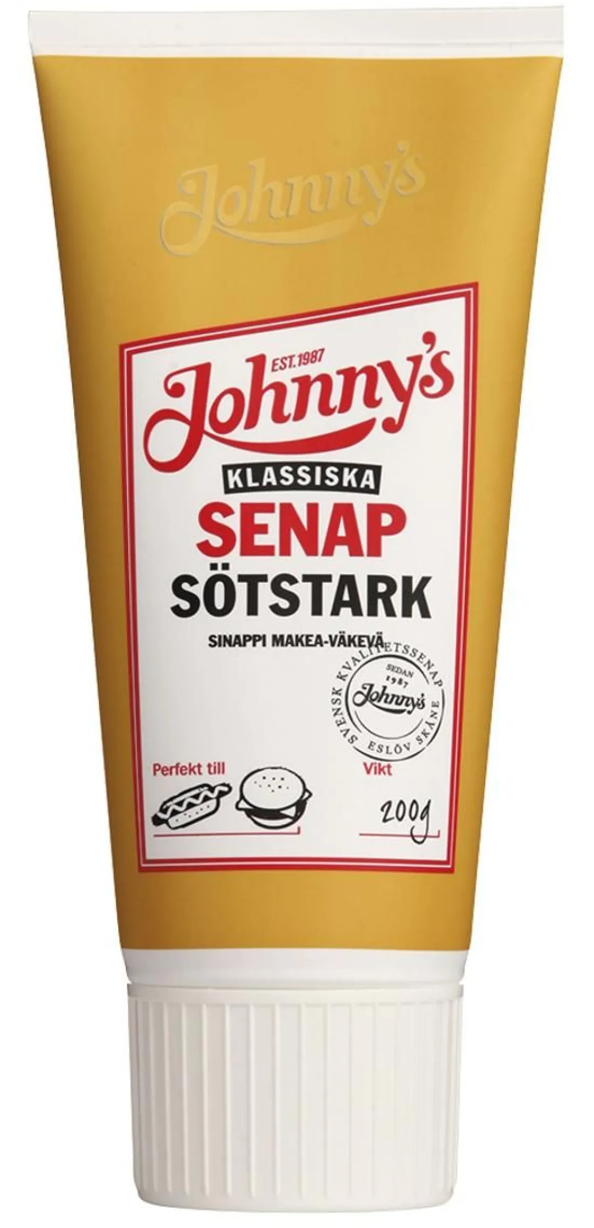 JOHNNY'S SINAPPI MAKEA-VÄKEVÄ 200 G
