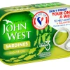 JOHN WEST SARDIINEJA OLIIVIÖLJYSSÄ 120 G