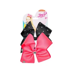 JOJO SIWA RUSETTI 2KPL PINKKI / MUSTA