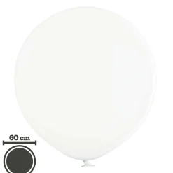 JÄTTI-ILMAPALLO 60 CM VALKOINEN