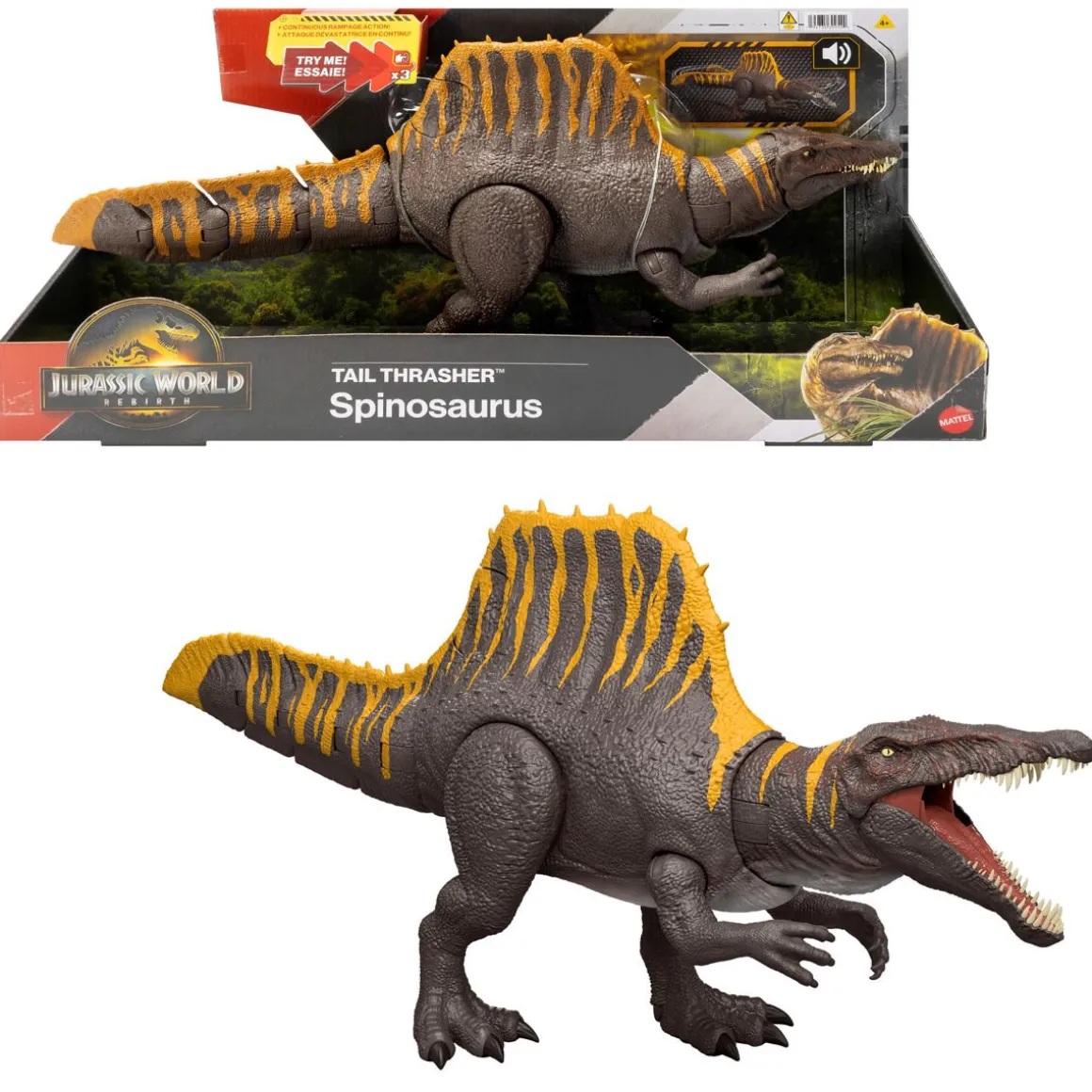 JURASSIC WORLD REBIRTH SPINOSAURUS