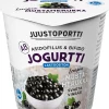 JUUSTOPORTTI AB-JOGURTTI MUSTAHERKUKKA LAKTON 150 G