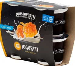 JUUSTOPORTTI AB-JOGURTTI LAKKA LAKTON 4*120G 480 G