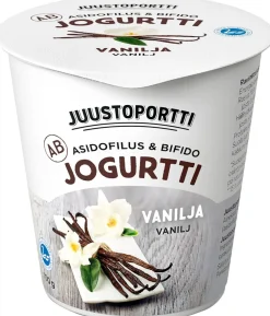 JUUSTOPORTTI AB-JOGURTTI VANILJA 150 G