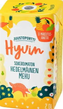 JUUSTOPORTTI HYVIN HEDELMÄINEN MEHU 200 ML