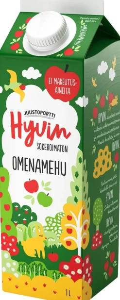 JUUSTOPORTTI HYVIN OMENAMEHU 1 L