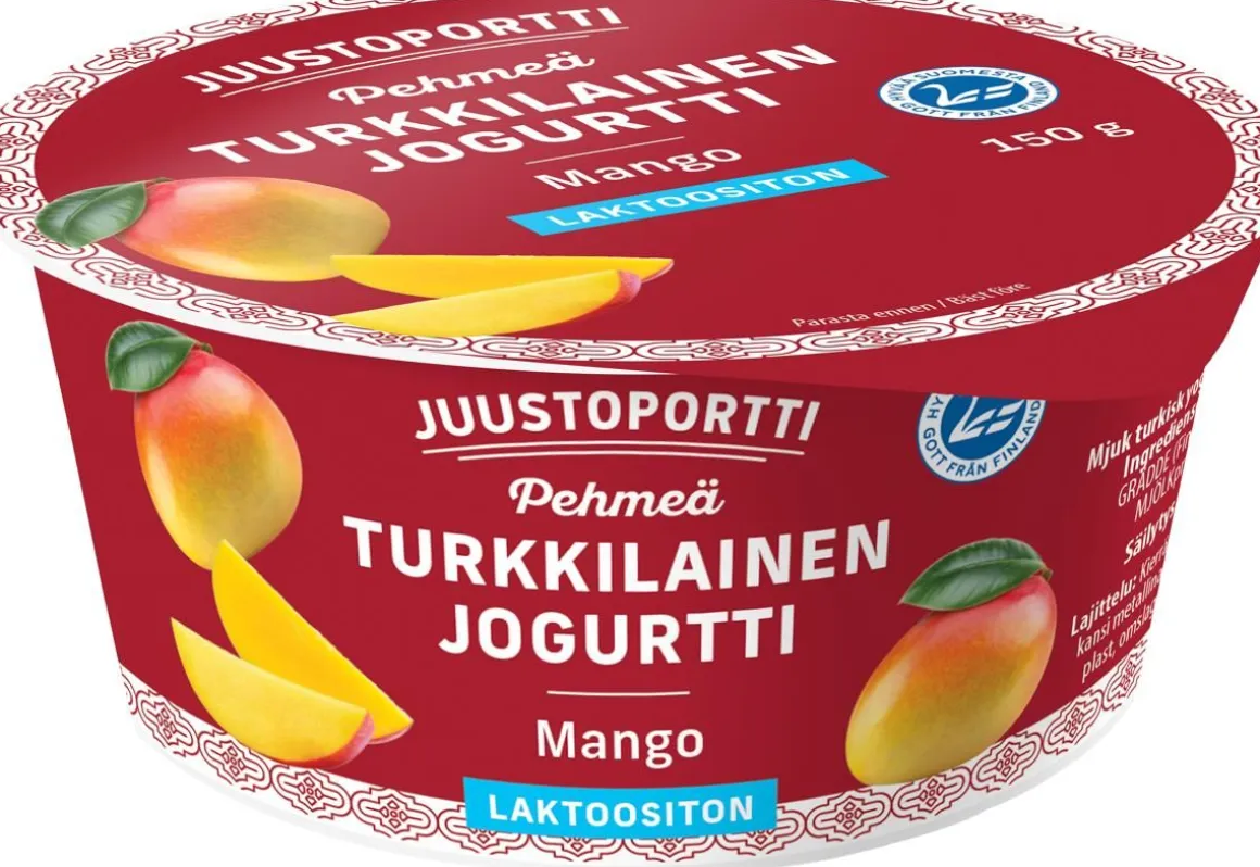 JUUSTOPORTTI TURKKILAINEN JOGURTTI MANGO LAKTON 150 G