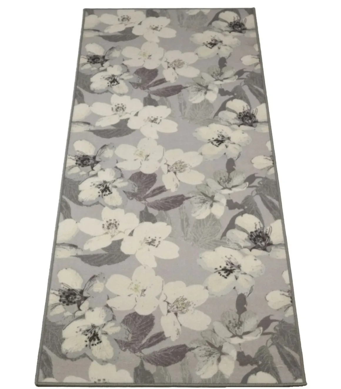 JYSMÄ MATTO KIRSIKANKUKKA 80X200CM HARMAA