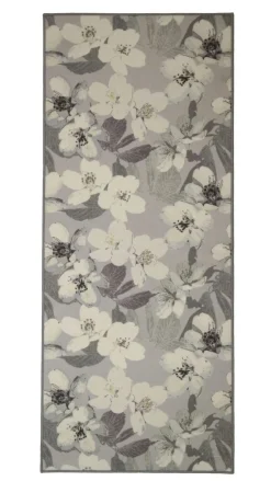 JYSMÄ   MATTO KIRSIKANKUKKA 80X200CM HARMAA