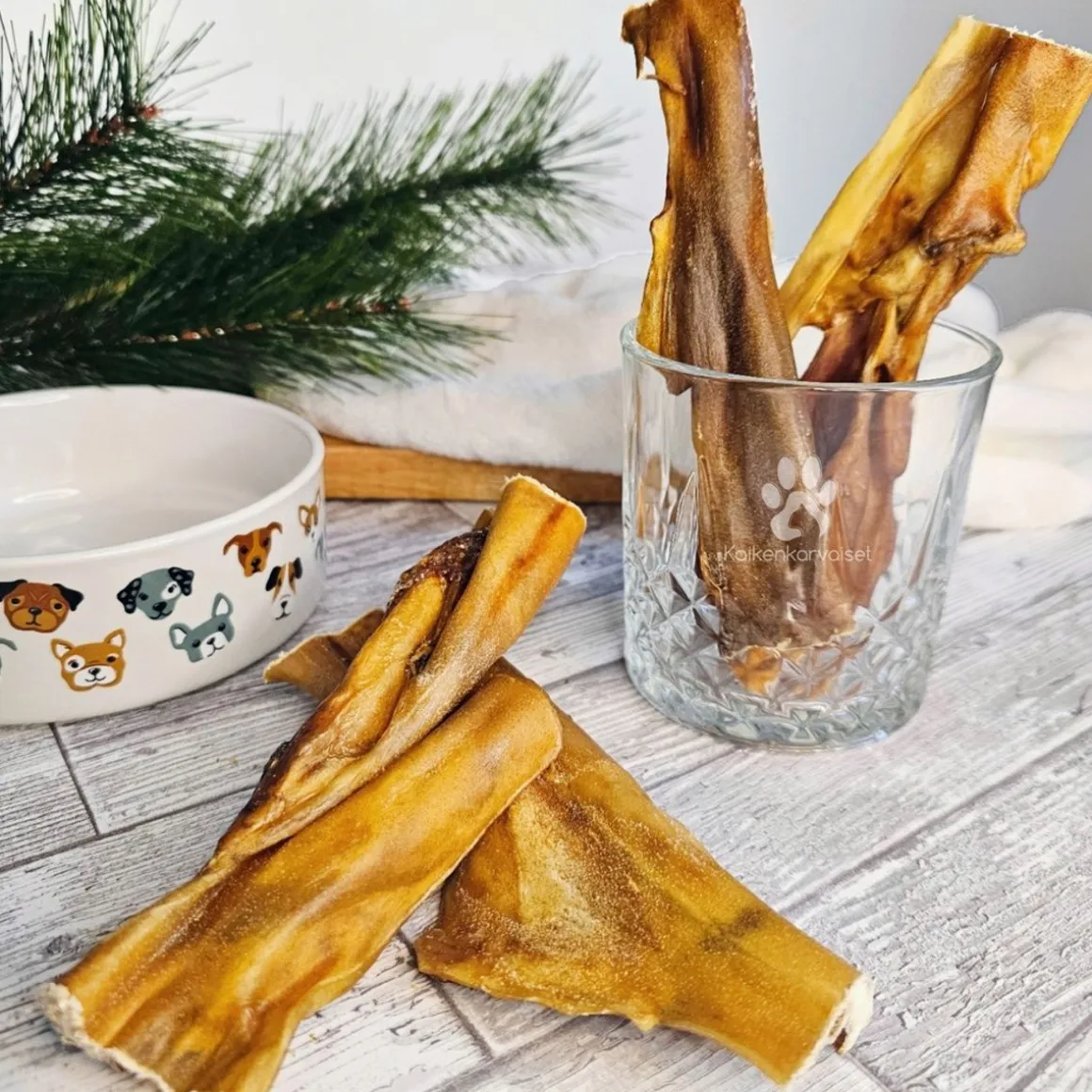 KAIKENKARVAISET NAUDAN PÄÄNAHKA 15CM 150 G