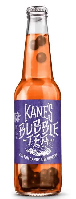 KANE'S BUBBLE TEA COTTON CANDY-BLUEBERRY KLP 330 ML