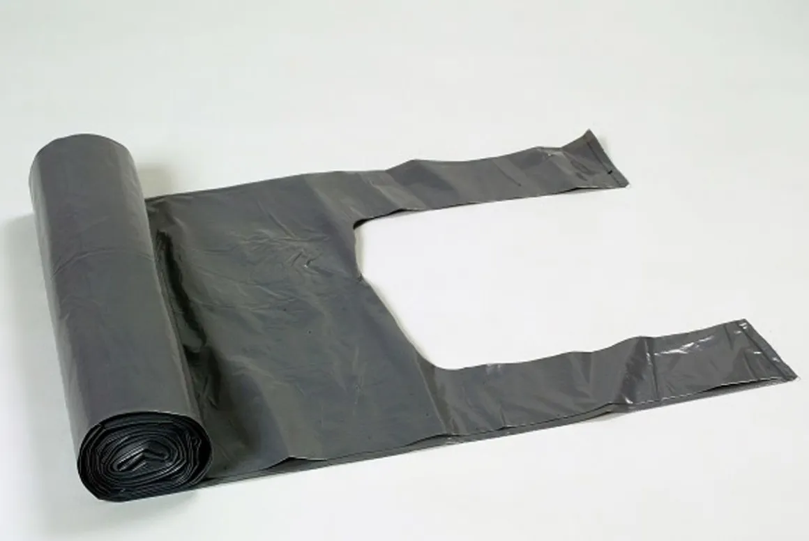 KANTOKAHVASÄKKI MUSTA 150 L, 750 X 1150 MM 10 KPL