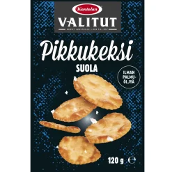 KANTOLAN VALITUT PIKKUKEKSI SUOLA 120 G