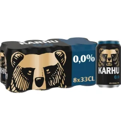 KARHU 0% 0,33 TLK 8-PACK 2,64 L