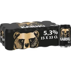 KARHU 5,3% 0,33 TLK 15-PACK 4,95 L