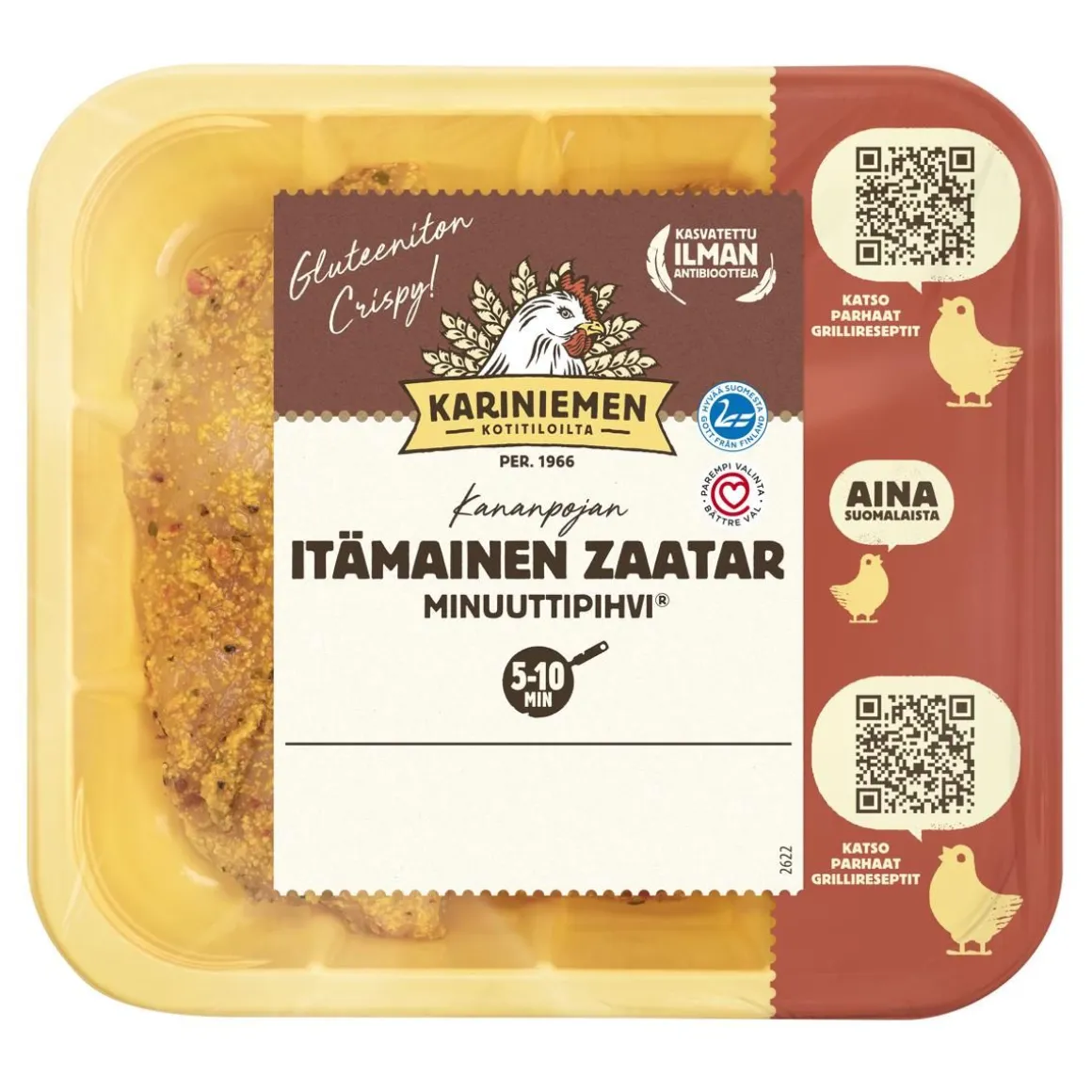 KARINIEMEN KP MINUUTTIPIHVI ITÄMAINEN ZAATAR 350 G
