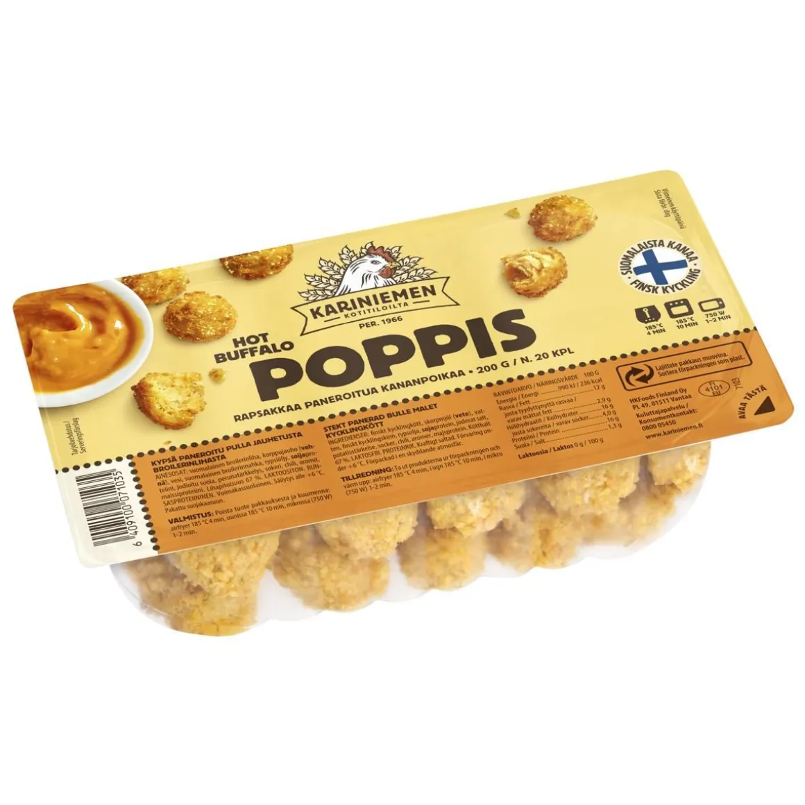 KARINIEMEN POPPIS BUFFALO 200 G