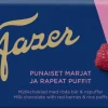 KARL FAZER PUNAISET MARJAT SUKLAALEVY 180 G