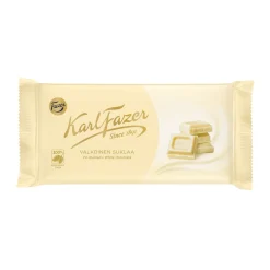 KARL FAZER VALKOINEN SUKLAALEVY 131 G