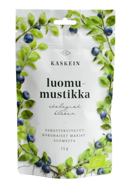KASKEIN MUSTIKKA PAKASTEKUIVATTU LUOMU 15 G