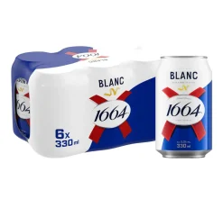 K1664 BLANC 5% 0,33 TLK 6-PACK 1,98 L