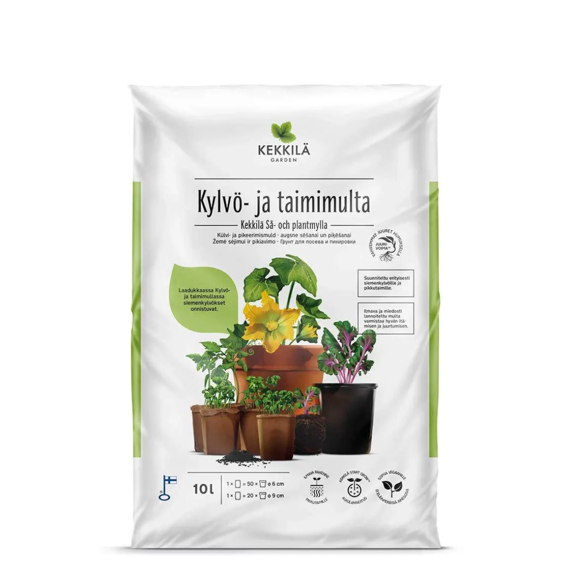 KEKKILÄ KYLVÖ- JA TAIMIMULTA 10 L