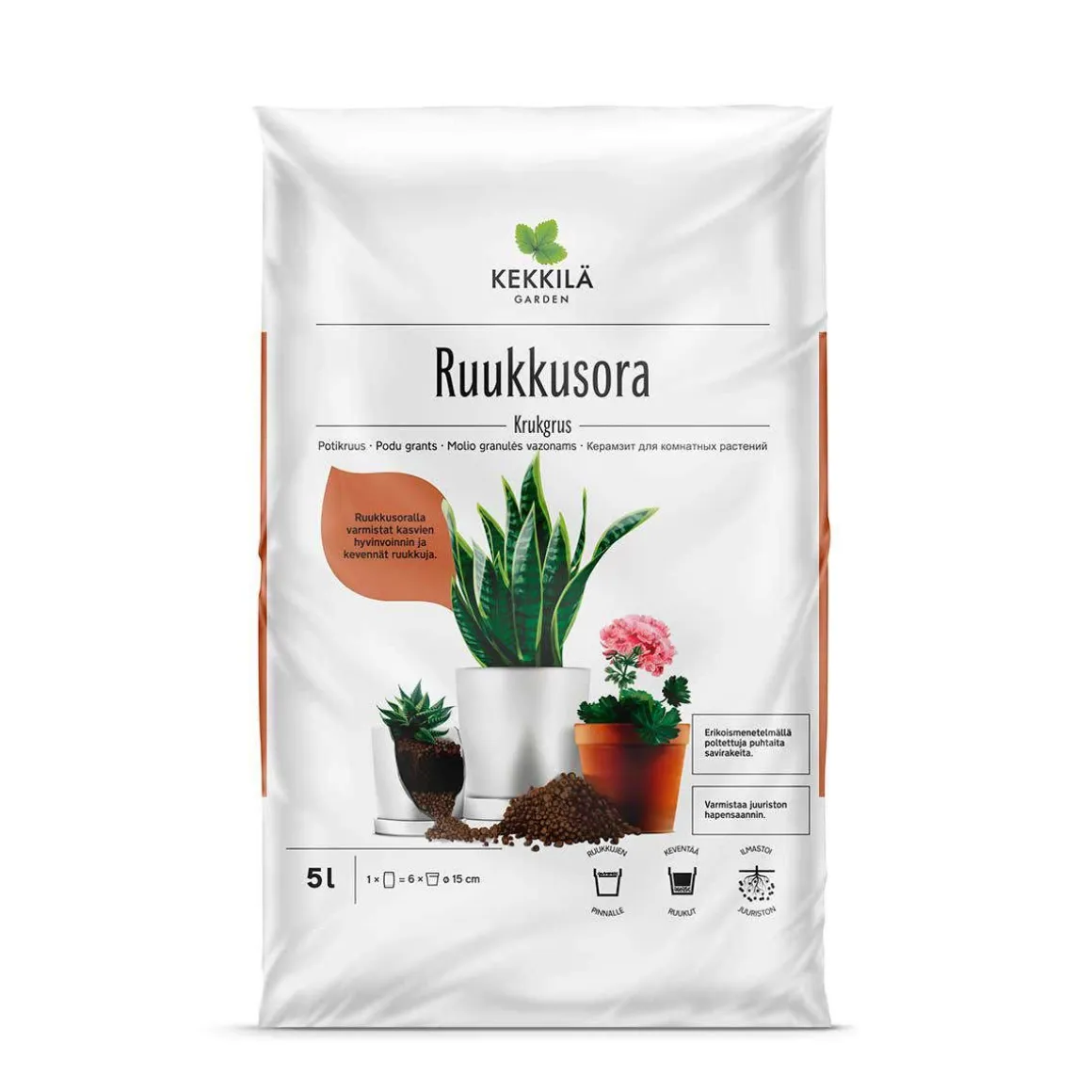 KEKKILÄ RUUKKUSORA 5L