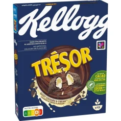 KELLOGG'S TRESOR COOKIES & CREAM 375 G