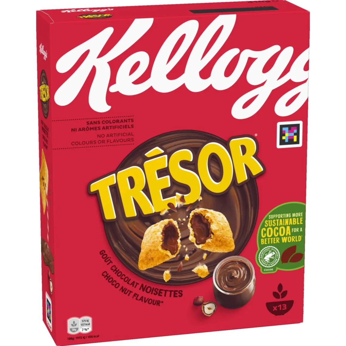KELLOGG'S TRESOR CHOCO NUT 410 G