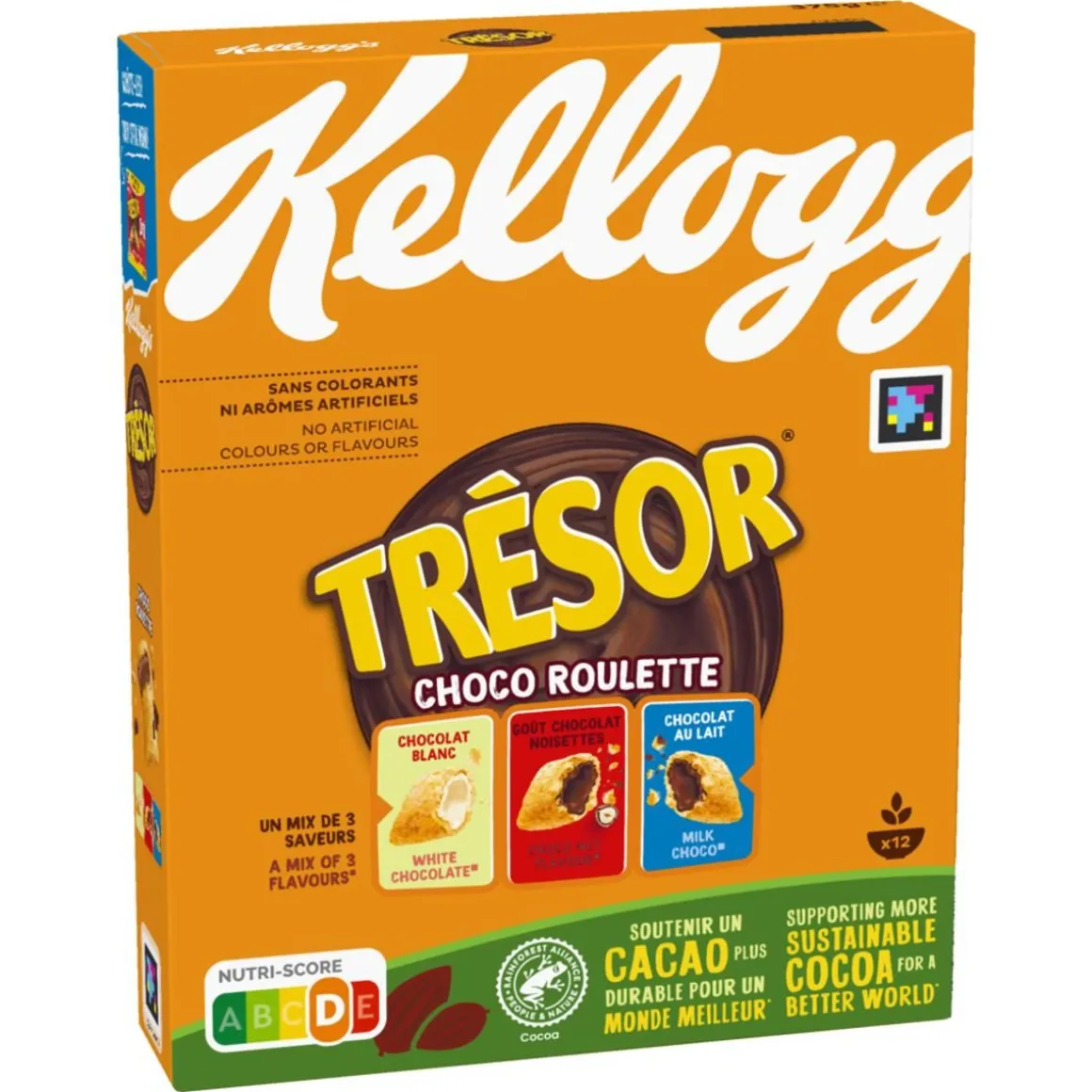 KELLOGG'S TRESOR ROULETTE 375 G