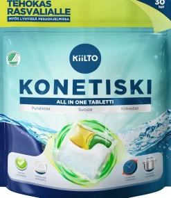 KIILTO ALL IN 1 KONETISKITABLETTI 30 KPL 30 KPL