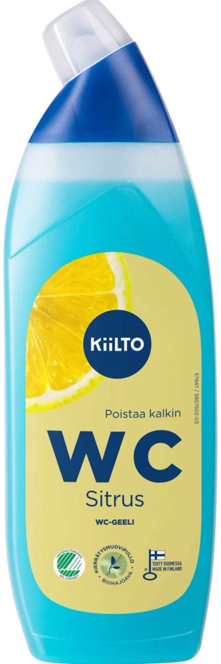 KIILTO WC-GEELI SITRUS 750 ML
